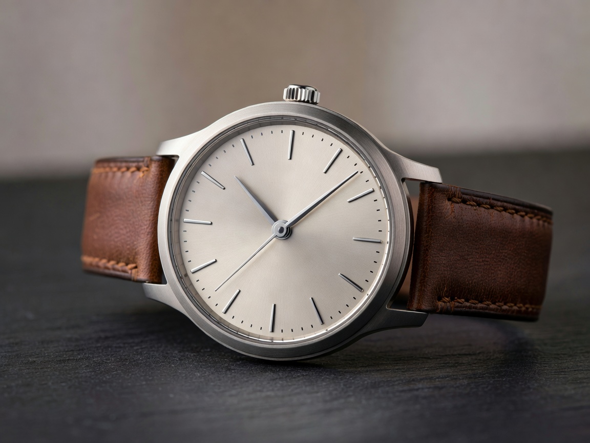 Valais 37 compact classic watch details